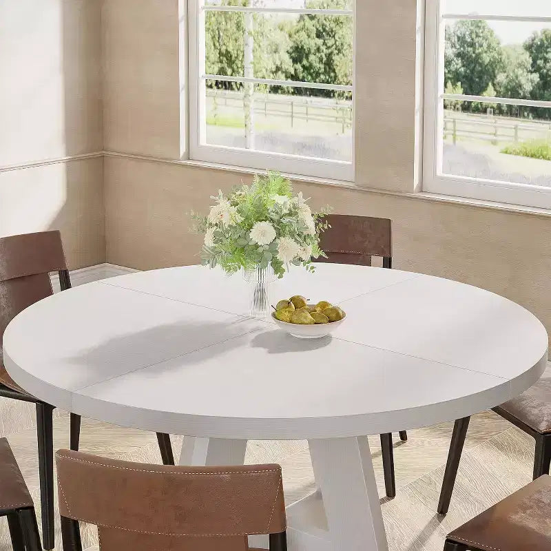 Runder Esstisch, 120 cm, für 4 Personen