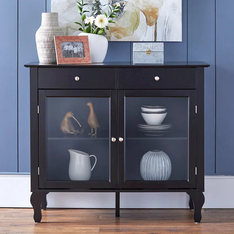 Copper Grove Rawdon Buffet/Sideboard mit Glasfront