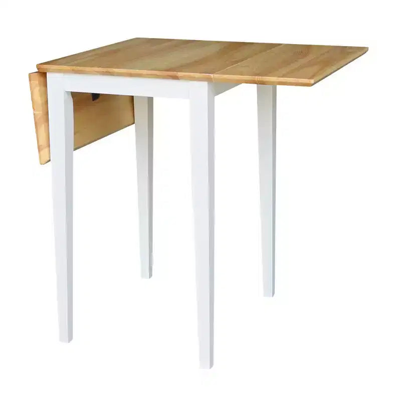 Esstisch mit Klappplatten in Espresso, für 4 Personen