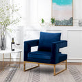 Roundhill Furniture Lenola zeitgenössischer gepolsterter Akzentsessel