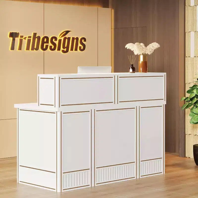 Lantine-Empfangstresen mit Theke