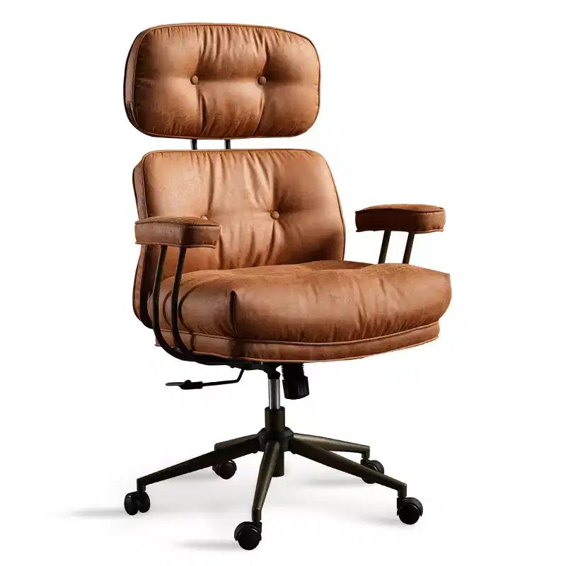 HOMLUX ergonomischer Chefsessel mit hoher Rückenlehne und Neigefunktion, komfortabler Lenden- und Nackenstütze