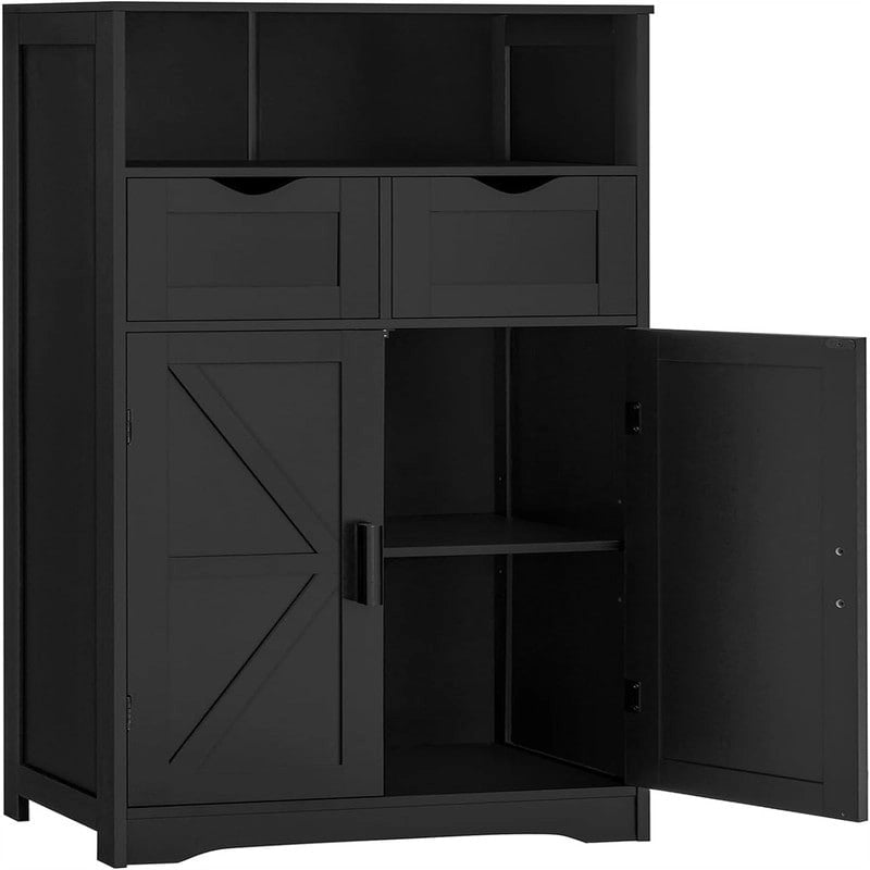 Bodenschrank mit 2 Türen, 2 Schubladen - 11.4T x 23.6B x 42.7H