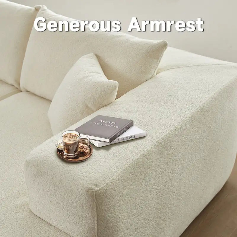 Modernes Polster-Chaiselongue-Sofa mit Kissen für das Wohnzimmer