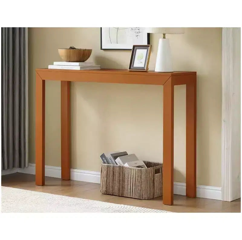 Kings Brand Furniture Russel Konsolentisch – Moderner Flurtisch, Sofatisch, für hinter das Sofa, Flur, Wohnzimmer