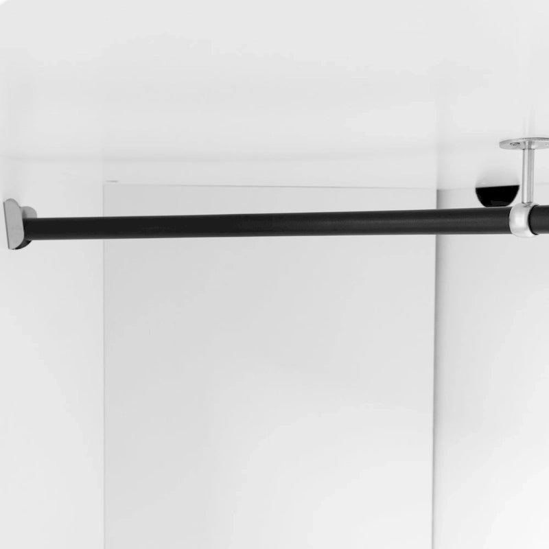 Polygon Eckkleiderschrank mit 2 Türen