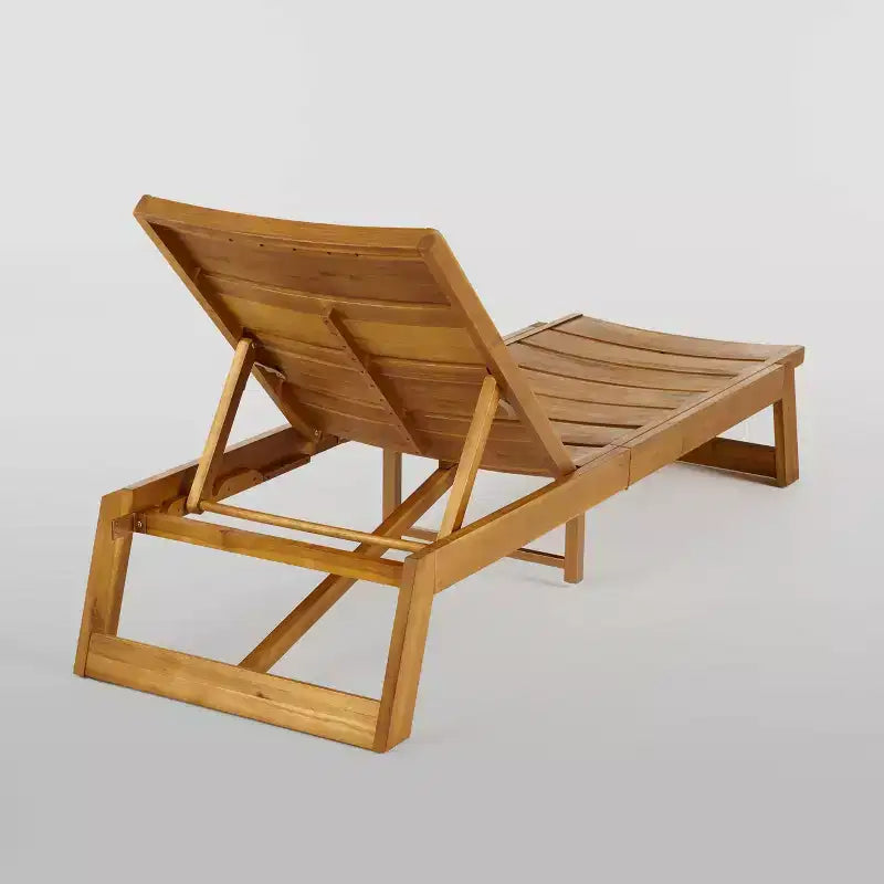 Mahalo 2-tlg. Chaiselongue-Set aus Akazienholz - Christopher Knight Home