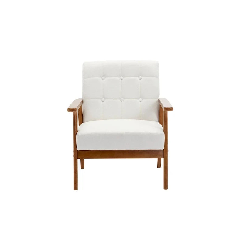 2er-Set Akzentstühle mit Beistelltisch, Armlehnstuhl für Wohnzimmer, Schlafzimmer, Büro - 78,0 cm H * 64,5 cm B * 71,0 cm T