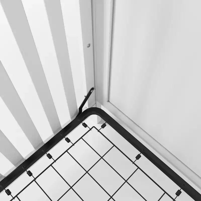 4-in-1-Wandlungsfähiges Babybett, wandelbar zum Tagesbett, Kleinkindbett und Full-Size-Bett, 3 Matratzenpositionen, babyfreundliche Oberflächenbeschichtung