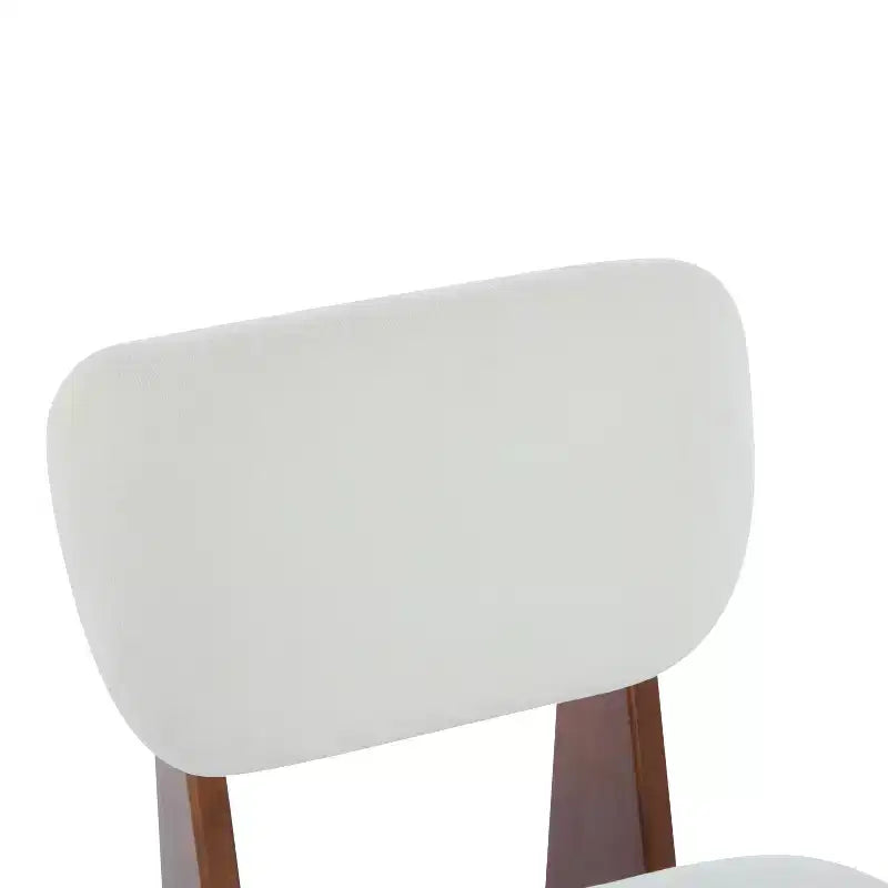 Set aus 2 modernen beigen Loungesesseln mit Polyesterbezug, stabilem Holzgestell, für verschiedene Räume