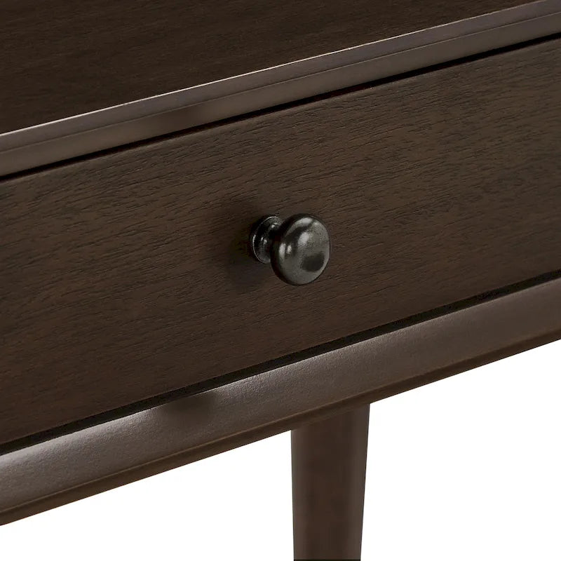 Aksel Wood Schreibtisch mit 3 Schubladen von iNSPIRE Q Modern