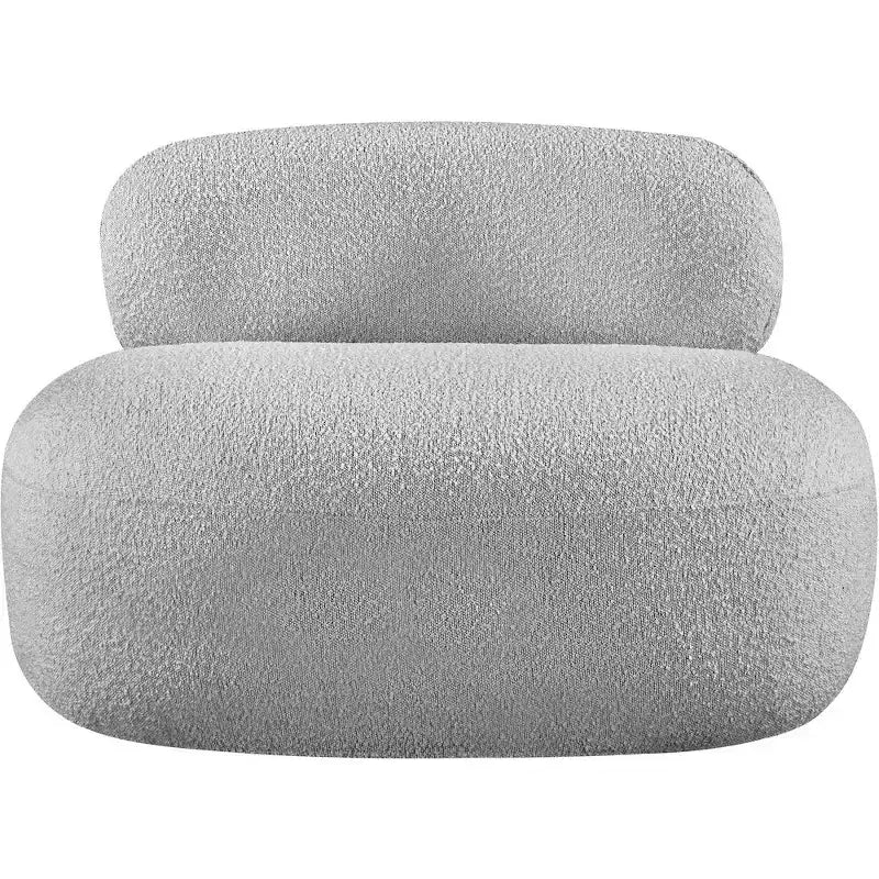 Meridian Furniture Venti Stuhl aus Bouclé-Stoff