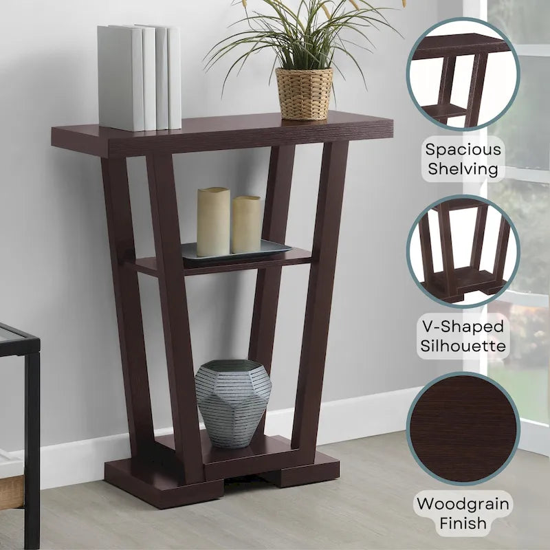 Convenience Concepts Newport V Konsolentisch mit Ablagen