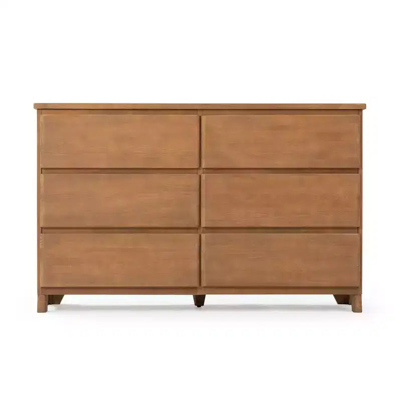 Massivholz-Kommode im Landhausstil mit 6 Schubladen