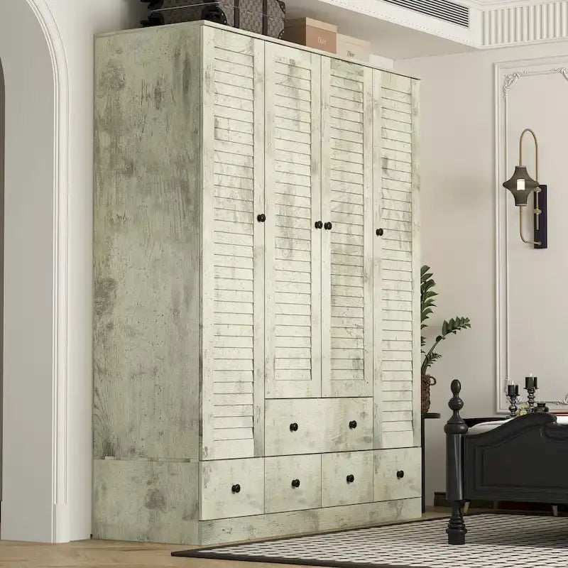 Schlafzimmer Kleiderschrank Garderobe Kleiderschrank Kleiderstange Schublade