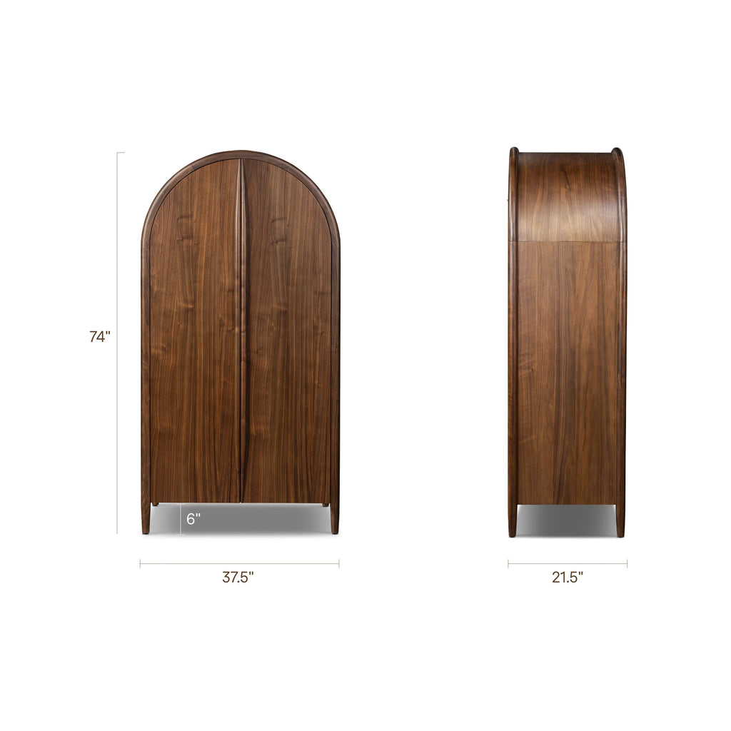 Kleiderschrank | Nussbaum