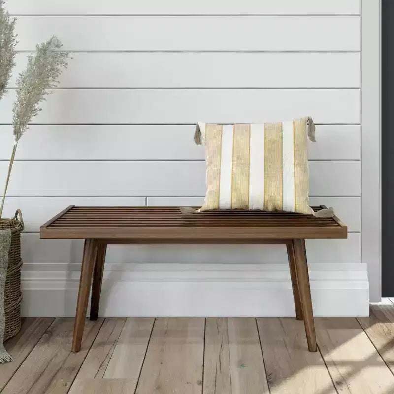 Plank+Beam Flurbank, Massivholzbank für das Schlafzimmer, den Flur oder die Veranda, 41,25

