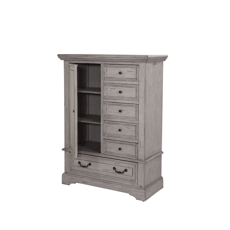 Lakewood Herren-Schubladenschrank in Antik-Optik