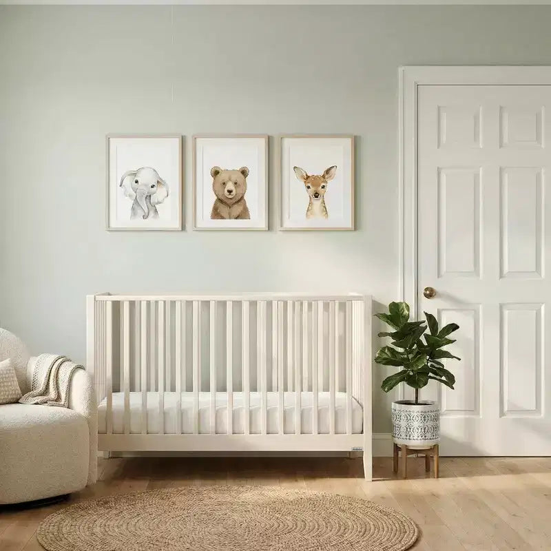 3-in-1 Wandelbares Kinderbett, Massives Buchenholz, GREENGUARD Gold Zertifiziert, Hergestellt in Italien