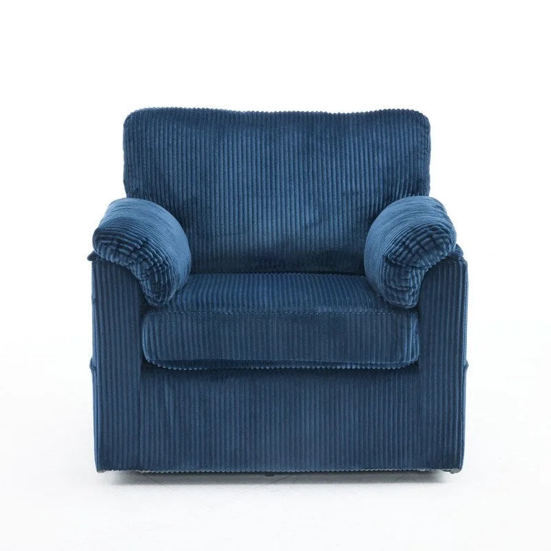 33-Zoll-Drehsessel aus Cord