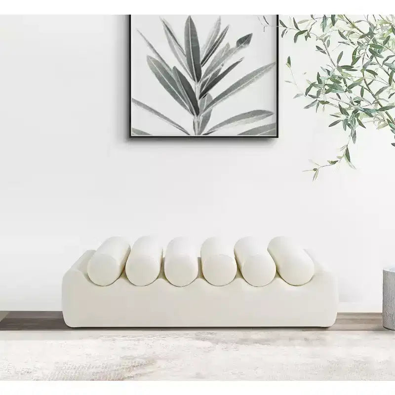 Meridian Furniture,Rumble Sitzbank aus veganem Leder