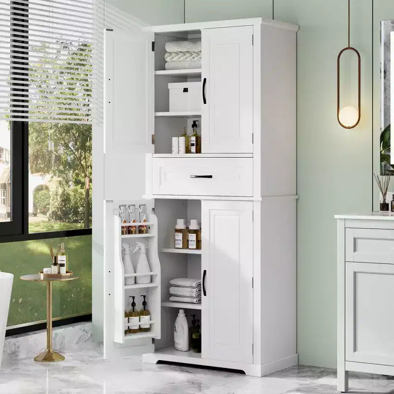 Christopher Knight Home Ashbur moderner Badezimmerschrank mit Schublade und verstellbarem Einlegeboden