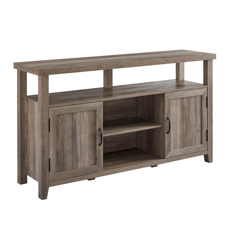 Middlebrook 58-Zoll-TV-Highboy mit gerillten Türen
