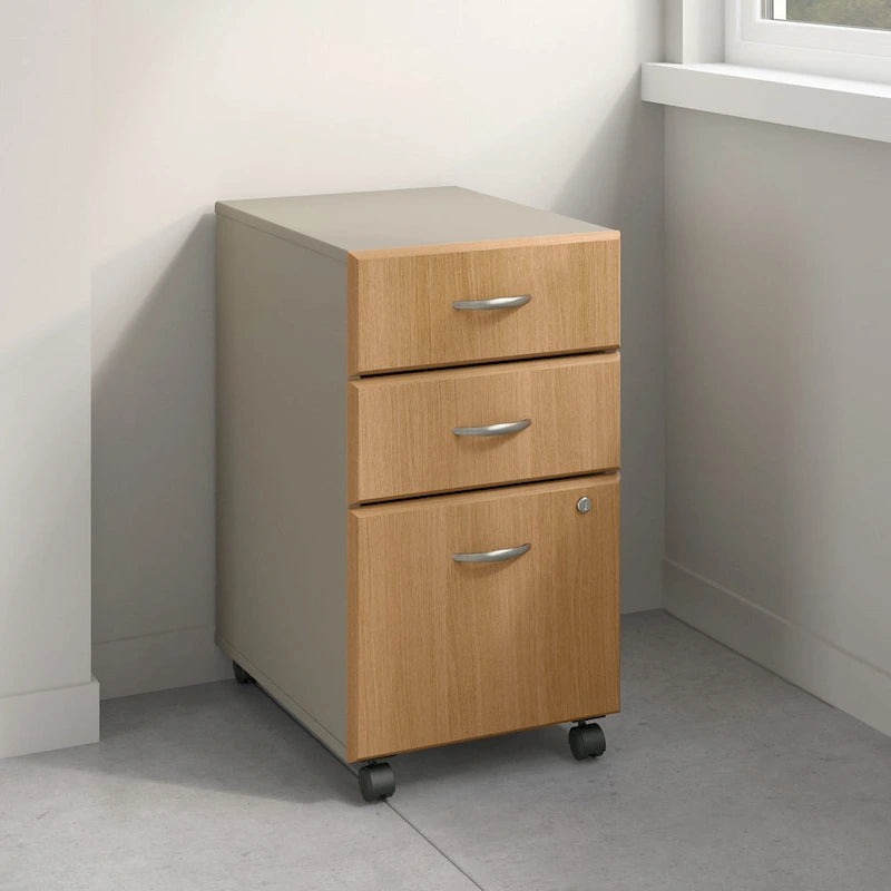 Series A Advantage Buchen-Aktenschrank mit 3 Schubladen