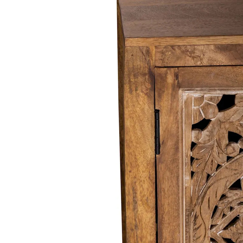 Marisol TV-Board im Used-Look in Honigbraun, 188 cm, mit 4 Türen