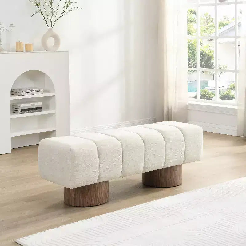 Christopher Knight Home Gale 50 Moderne multifunktionale Esszimmerbank mit Chenille-Polsterung