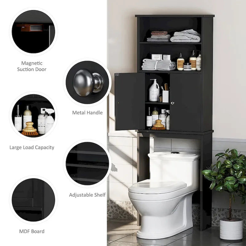Futzca Toiletten-Überbauschrank mit Tür