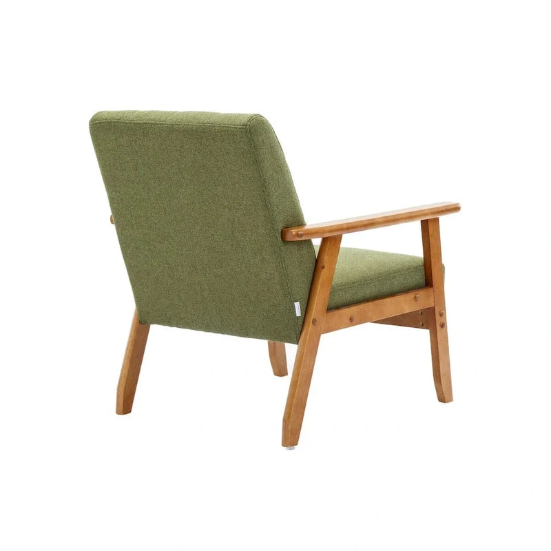 2er-Set Akzentstühle mit Beistelltisch, Armlehnstuhl für Wohnzimmer, Schlafzimmer, Büro - 78,0 cm H * 64,5 cm B * 71,0 cm T