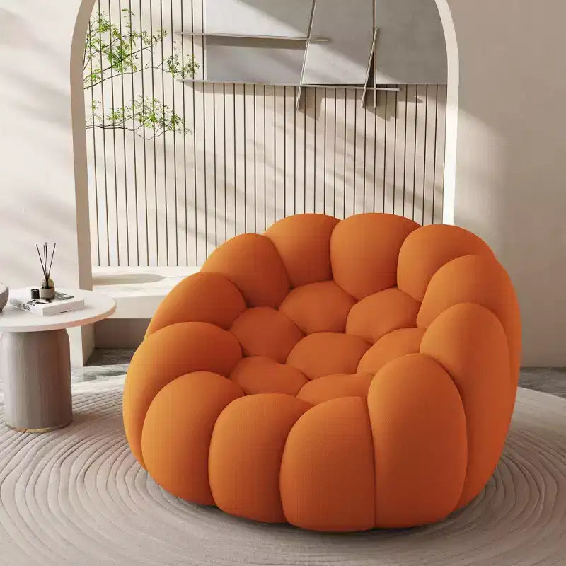 Modernes 2-Sitzer Bubble Sofa, gepolstert, 3D-Textil-Netzstoff für das Wohnzimmer