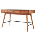 Aksel Wood Schreibtisch mit 3 Schubladen von iNSPIRE Q Modern