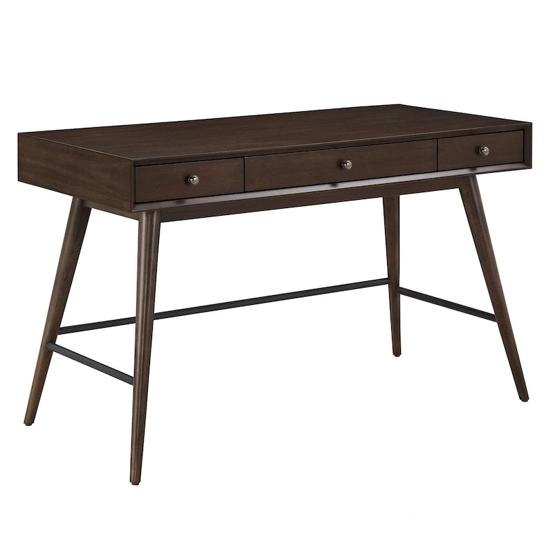 Aksel Wood Schreibtisch mit 3 Schubladen von iNSPIRE Q Modern