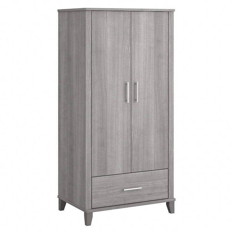 Somerset Hoher Eingangsschrank mit Türen und Schublade von Bush Furniture