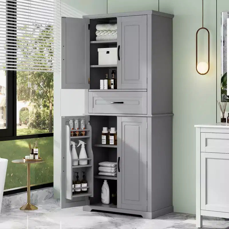 Christopher Knight Home Ashbur moderner Badezimmerschrank mit Schublade und verstellbarem Einlegeboden