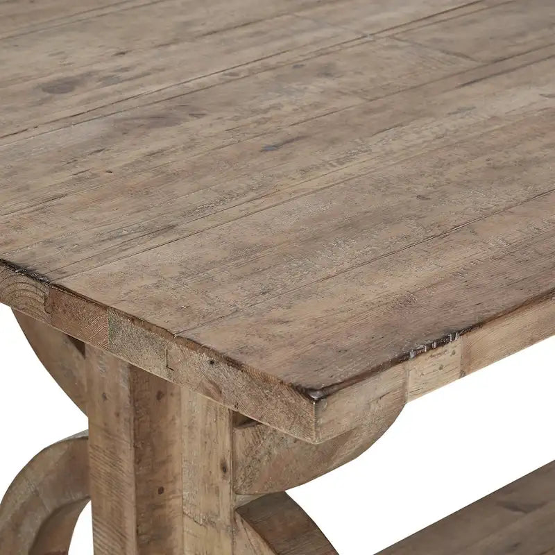 Paloma Farmhouse 7-teiliges Esszimmer-Set aus Altholz von iNSPIRE Q Artisan
