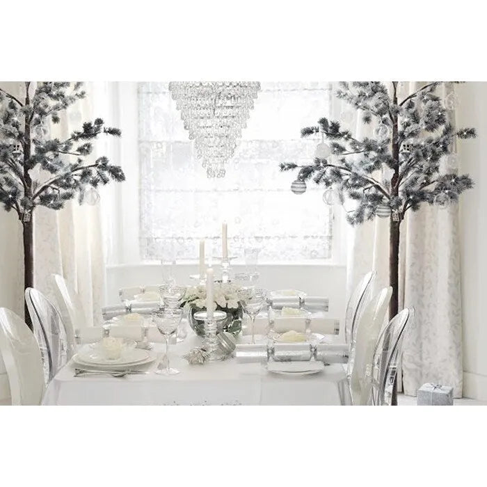 Stapelbare Mid-Century Modern Kristallklare Armlehnlose Stühle Transparent für Ess- und Wohnzimmer als Akzent- oder Schreibtischstuhl