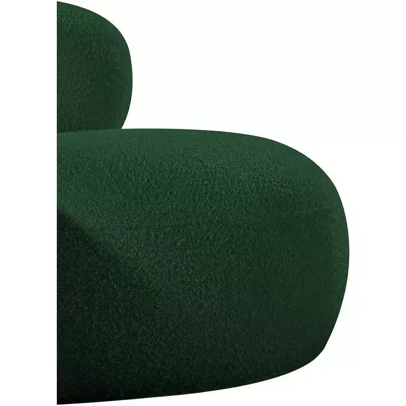 Meridian Furniture Venti Stuhl aus Bouclé-Stoff