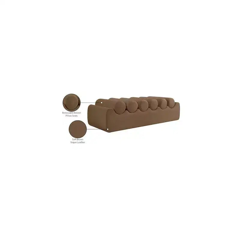 Meridian Furniture,Rumble Sitzbank aus veganem Leder