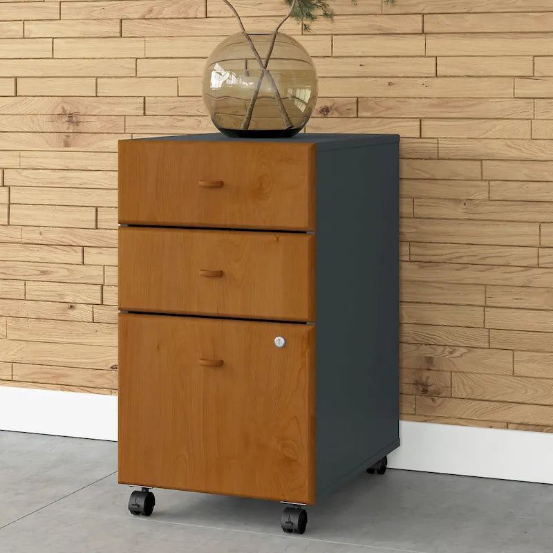 Series A Advantage Buchen-Aktenschrank mit 3 Schubladen