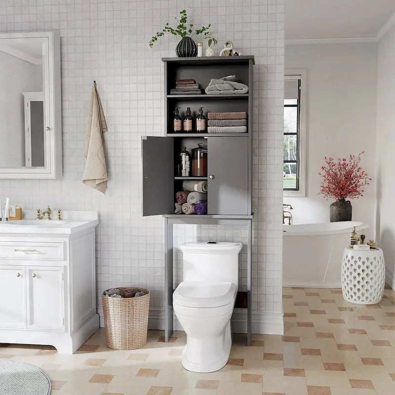 Futzca Toiletten-Überbauschrank mit Tür