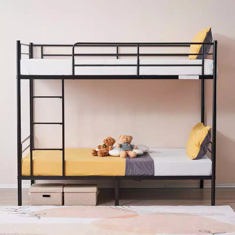 Karl Home Etagenbett aus Stahl für zwei Personen, mit Leiter, für Schlafzimmer oder Wohnheimzimmer, für Kinder und Erwachsene