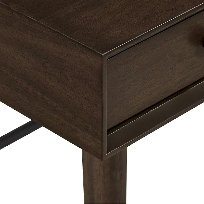 Aksel Wood Schreibtisch mit 3 Schubladen von iNSPIRE Q Modern