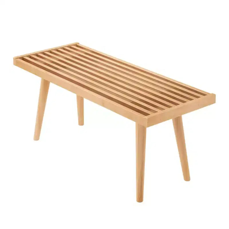 Plank+Beam Flurbank, Massivholzbank für das Schlafzimmer, den Flur oder die Veranda, 41,25

