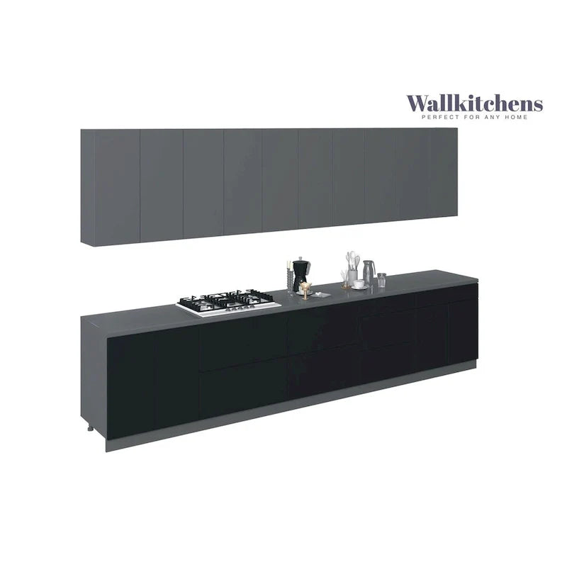 Modernes Küchenschrank-Set ¨C 13 Fuß breit, 153x24, Mehrere Farben