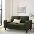 2-Sitzer-Sofa – Dunkeloliv