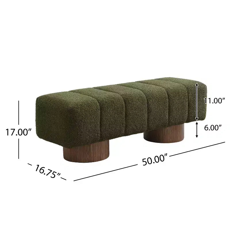 Christopher Knight Home Gale 50 Moderne multifunktionale Esszimmerbank mit Chenille-Polsterung