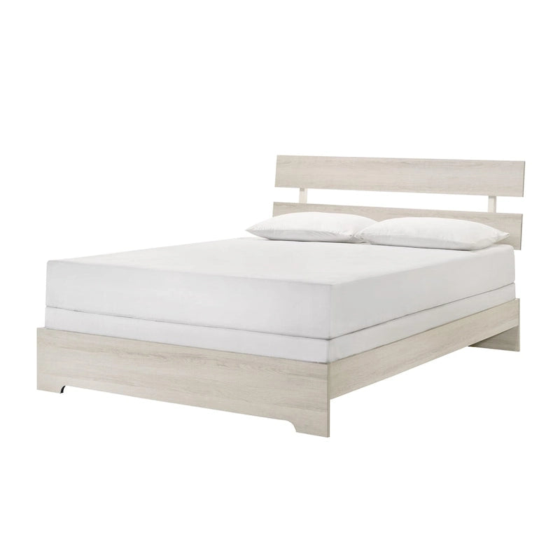 Annis 6-teiliges weißes Schlafzimmer-Set mit Plattformbetten